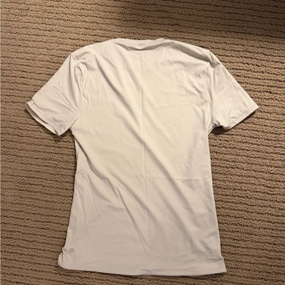 lululemon athletica White Short-Sleeve Performance Tee
